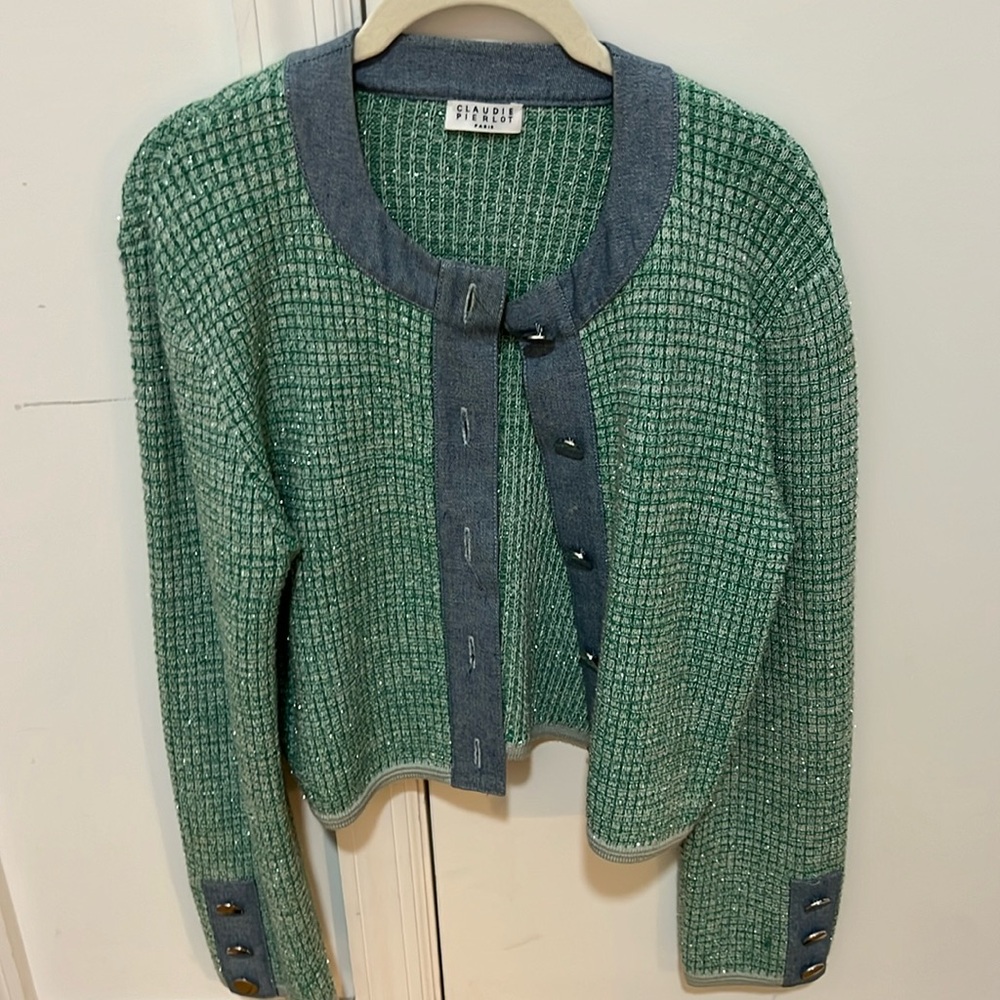Beautiful Claudie Pierlot cardigan.